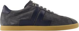 Lanvin Glen 2.0 Sneakers - Heren - Sneakers - Grijs - 43 EU - Polyester - Schoenen