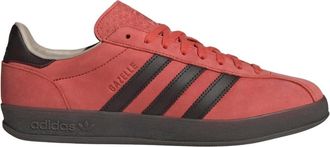 adidas Bassa Gazelle Indoor Pro - Heren - Sneakers - Rood - 45 1/2 EU - Schoenen