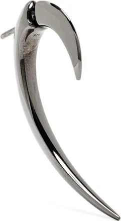 Shaun Leane Talon single earring - unisex - Rhodium Plated Sterling Silver - One Size - Black
