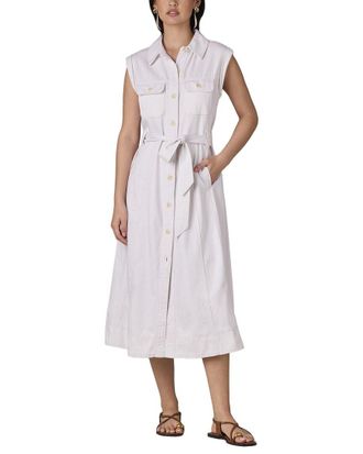 Wit & Wisdom Sleeveless Button Down Maxi Dress