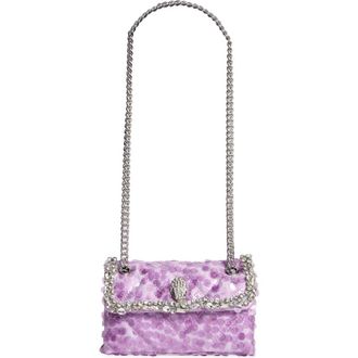Kurt Geiger Kensington Embellished Crossbody Bag in Light/Pastel Purple at Nordstrom Rack