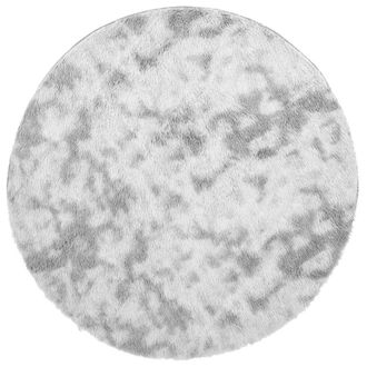 vidaXL Vidaxl - Tappeto Shaggy A Pelo Lungo Navarra Grigio Argento 240x240cm