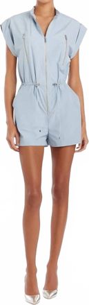 Amanda Uprichard Neville Romper In Aero