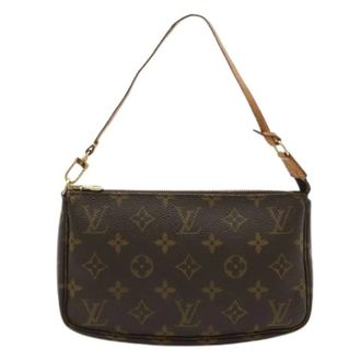 Louis Vuitton Pre-owned Shoulder Bags, female, Brown, Size: ONE SIZE Pre-owned Vintage Monogram Pochette