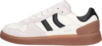 Coolway Dames Sneakers Goal - Dames - Sneakers - Wit - 36 EU - Leer - Schoenen