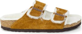 Birkenstock Sliders, female, Brown, 4 UK, Slip On Rubber Sole Shoes