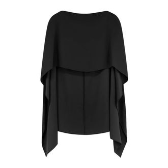 Alberta Ferretti Dames, Jassen, Zwart, Maat: ONE Size