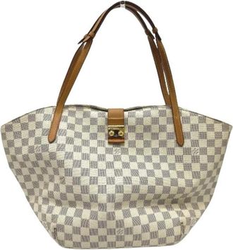 Louis Vuitton Pre-owned Tote Bags, female, White, Size: ONE SIZE Pre-owned N41208 Tote Bag