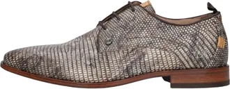 Rehab Schoenen, Heren, Grijs, 46 EU, Leer, Greg Zakelijke Schoenen