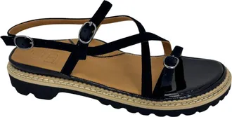L'Amour Des Pieds Womens Danilo Sandal In Black