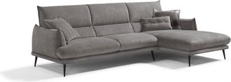 Egoitaliano Ecksofa »FUNNY, hochwertiges und aktuelles Design, bequeme Rückenlehne« hochwertiger Sitzkomfort, L-Form