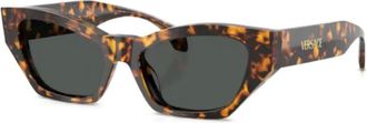 Versace Occhiali da sole 4488U con effetto tartarugato - Marrone