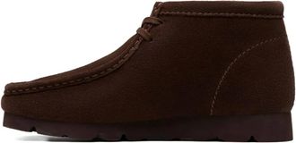 Clarks suede lace-up boots - Brown