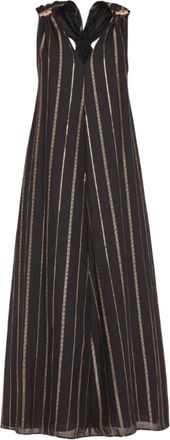 Simona Corsellini Jumpsuit - Dames - Casual kleedjes - Zwart - M - Kleedjes