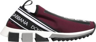 Dolce & Gabbana Sorrento Low-top Sneakers - Heren - Sneakers - Bruin - 39 1/2 EU - Schoenen