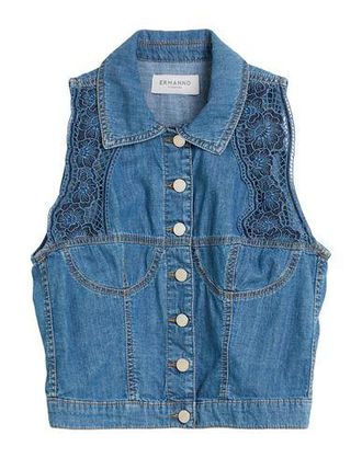 Ermanno Scervino COATS & JACKETS - Denim outerwear on YOOX.COM