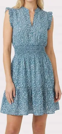 Staccato Rowyn Dress In Blue