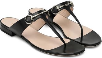Gucci Thong sandalen - Zwart