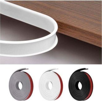 OEM Cinta De Cantos En Forma De U - Protecci&oacute;n Flexible De Cantos De Muebles De Tpe - 5 M X 18 Mm - Adhesivo Para Una Instalaci&oacute;n R&aacute;pida