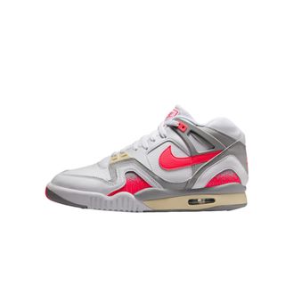 Nike Air Tech Challenge II QS White / Racer Pink / Light Smoke Grey FZ9033-100 Mens