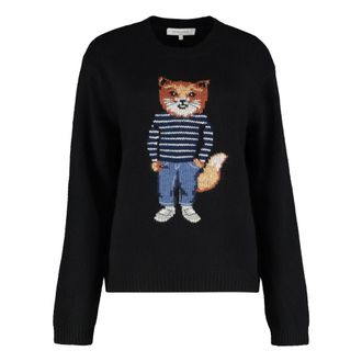 Maison Kitsun&eacute; Crew Neck Jumper