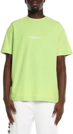 Purple Cotton Jersey Logo Graphic T-Shirt in Green at Nordstrom, Size Xx-Large