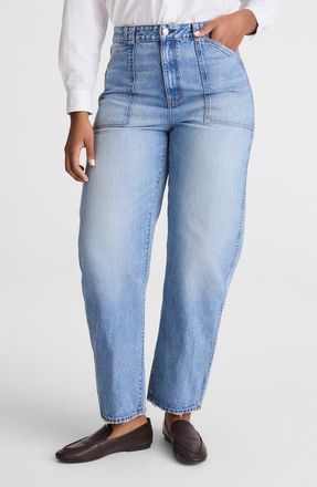 Madewell The Curvy Balloon Utility Jean in Raebrook Wash at Nordstrom Rack, Size 24