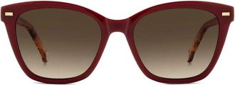 Carolina Herrera Lhfla Clip Brillen - unisex - Zonnebrillen - Rood - 53 MM - Accessoires