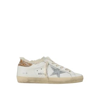 Golden Goose Sneakers, female, White, 5 UK, Lace-Up Leather Trainers
