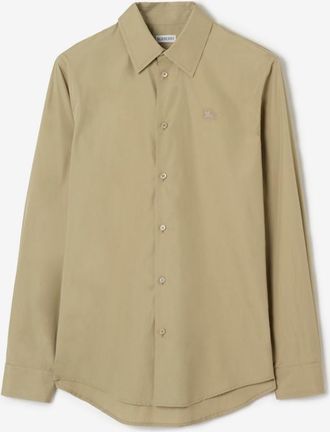 Burberry Regular Fit Cotton Poplin Shirt