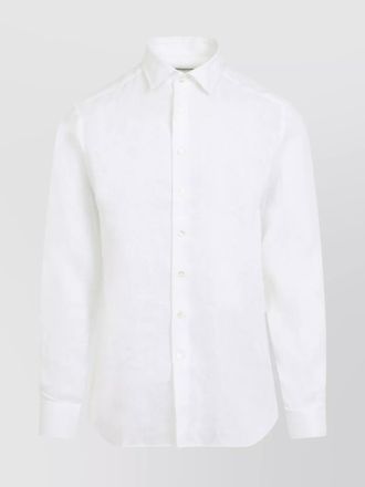 Etro linen long-sleeve shirt
