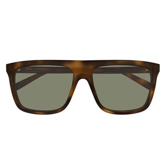Saint Laurent Sunglasses Sl 904 004 Brown/Green Men