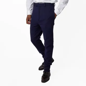 Ferragamo Tailored Trousers with Ankle Zip Detail, Brand Size 52 (Waist Size 36)