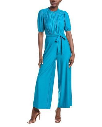 Sharagano Plisse Bodice Jumpsuit