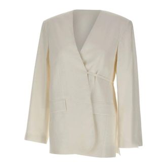 Birgitte Herskind Blazers, female, White, Size: 2XS Indiana Oversized Blazer