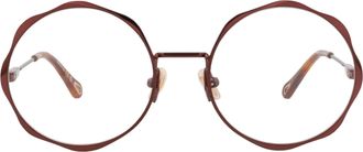 Chlo&eacute; Round-Frame Metal Optical Frames