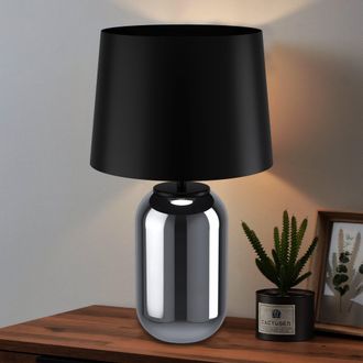 Eglo Cuitie Glass & Metal Elegant Table Lamp