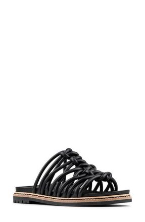 Donald J Pliner Loni Slide Sandal in Black at Nordstrom, Size 5.5
