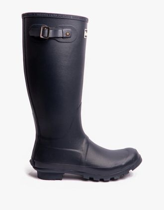 Barbour Mens Barbour BEDE Mens Wellington Boots Navy - Blue - Size: 12