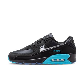 Nike Mens Air Max 90 Premium Scorpion Shoes in Black | IQ9438-001