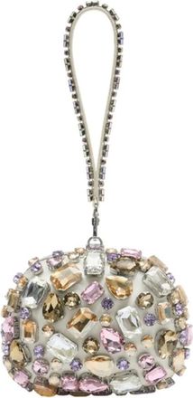 Self Portrait Tassen, Dames, Veelkleurig, ONE Size, Leer, Top Handle Clutch