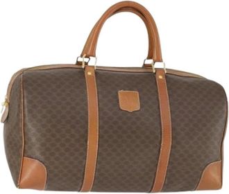 Celine Pre-owned Weekend Bags, female, Brown, Size: ONE SIZE Pre-owned Vintage Weekend Bag