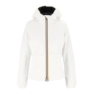 K-Way Dames, Jassen, Wit, Maat: XL Nylon