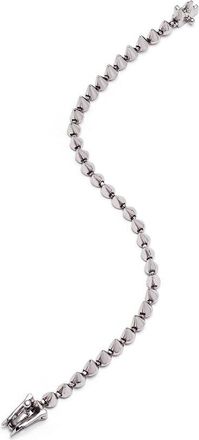 Eddie Borgo Rhodium Plated Cone Tennis Bracelet