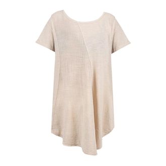 La Haine Inside Us Tunics - Dames - Blouses & Shirts - Beige - Maat: XS