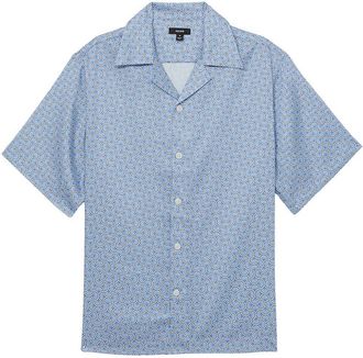 Reiss Barbella Geo Wave Print Top