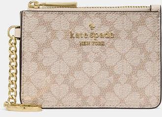 Kate Spade New York Spade Flower Key Ring Card Holder