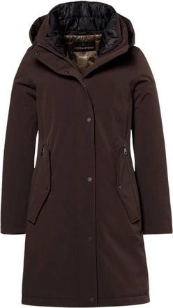 Creenstone Gabriella Coat - Dames - Mantels - Bruin - Maat: L Poliester