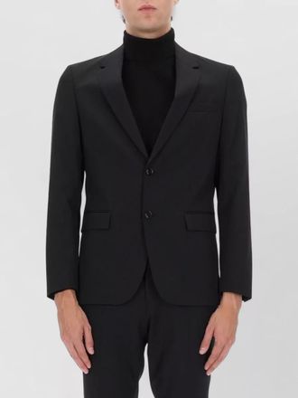 HUGO BOSS notch lapel jacket with button cuffs and pockets