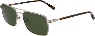 Lacoste L264S 045 Mens Sunglasses Silver Size 58